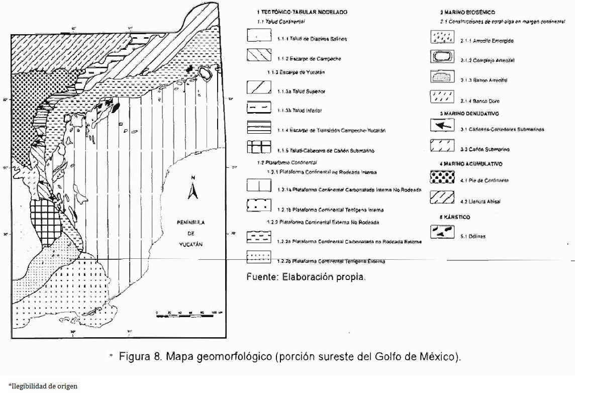 Caracterización Geomorfológica Del Talud Y La Plataforma