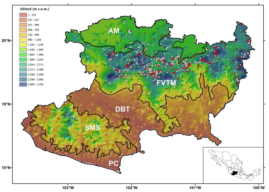 Aspectos biogeográficos y ecológicos del género Quercus (Fagaceae) en