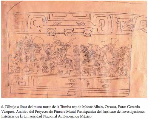 Testimonios de pintura mural prehispánica: dibujos de Agustín Villagra  Caleti