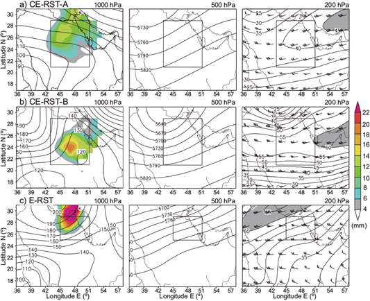 A classification of synoptic patterns inducing heavy precipitation in ...