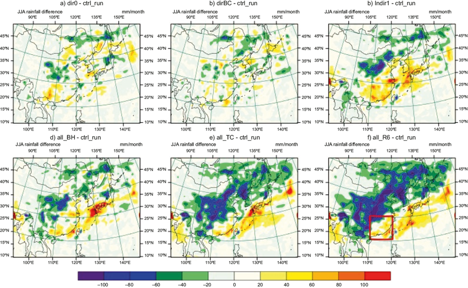 An exploration of the aerosol indirect effects in East Asia using a ...