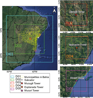 Performance evaluation of the WRF model in a tropical region: Wind ...