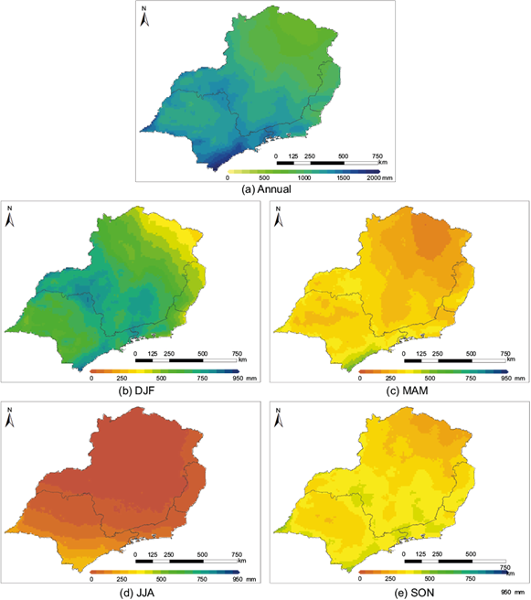 Using clustering algorithms and GPM data to identify spatial ...