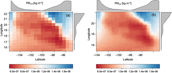 Satellite data geoprocessing to estimate PM2.5 over the Megalopolis of ...