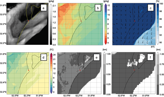 Dense fog simulation in southern Brazil using the WRF model with high ...