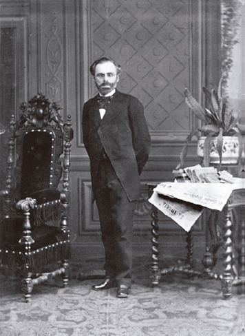 
						Sciandra Hermanos, Anselmo de la Portilla, ca. 1875,
							albúmina, 16 x 10.5 cm. Col. Biblioteca Nacional de México,
							UNAM.
					