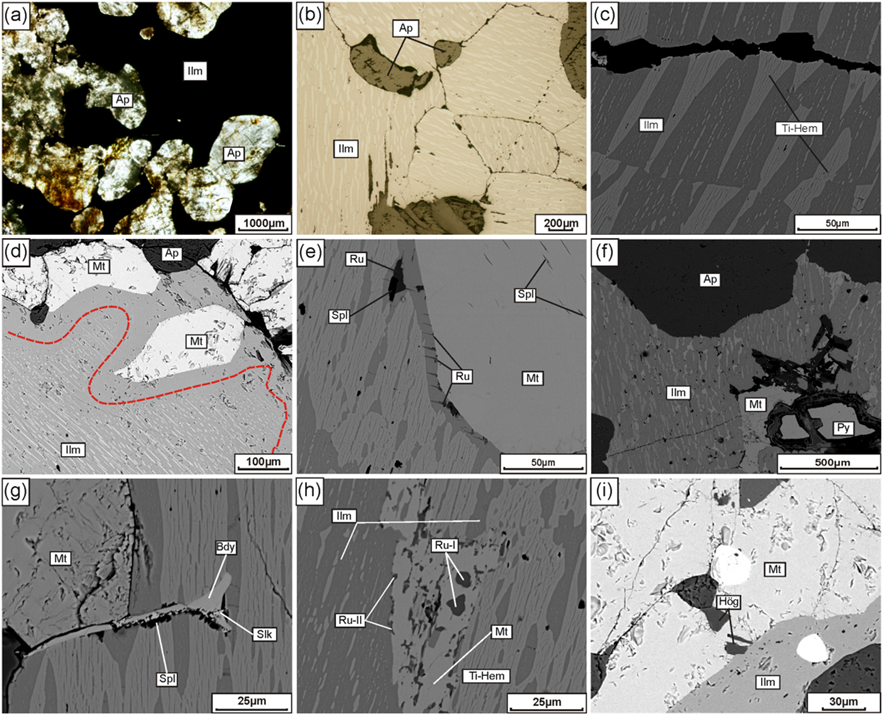 Mineralogy and geochemistry of Fe-Ti oxide ores from the Don Dieguito ...