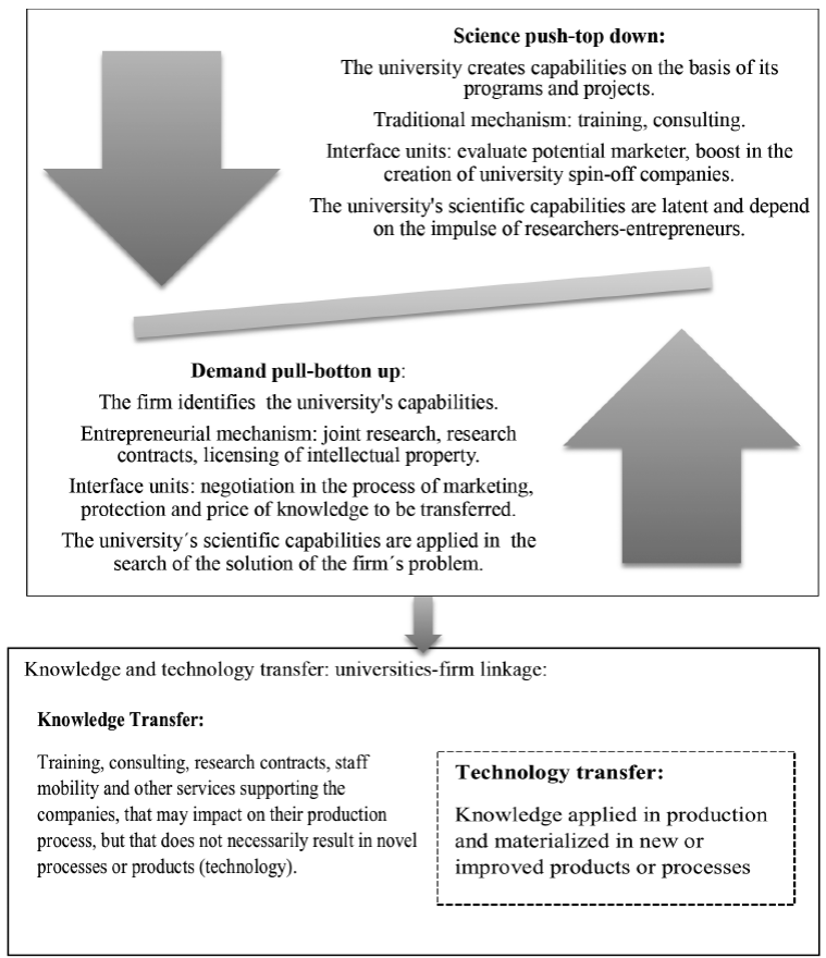 Capabilities and knowledge transfer: evidence from a university ...