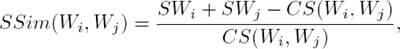 Sentence With Simularity In Math Sentence Similarity Computation based on WordNet and VerbNet