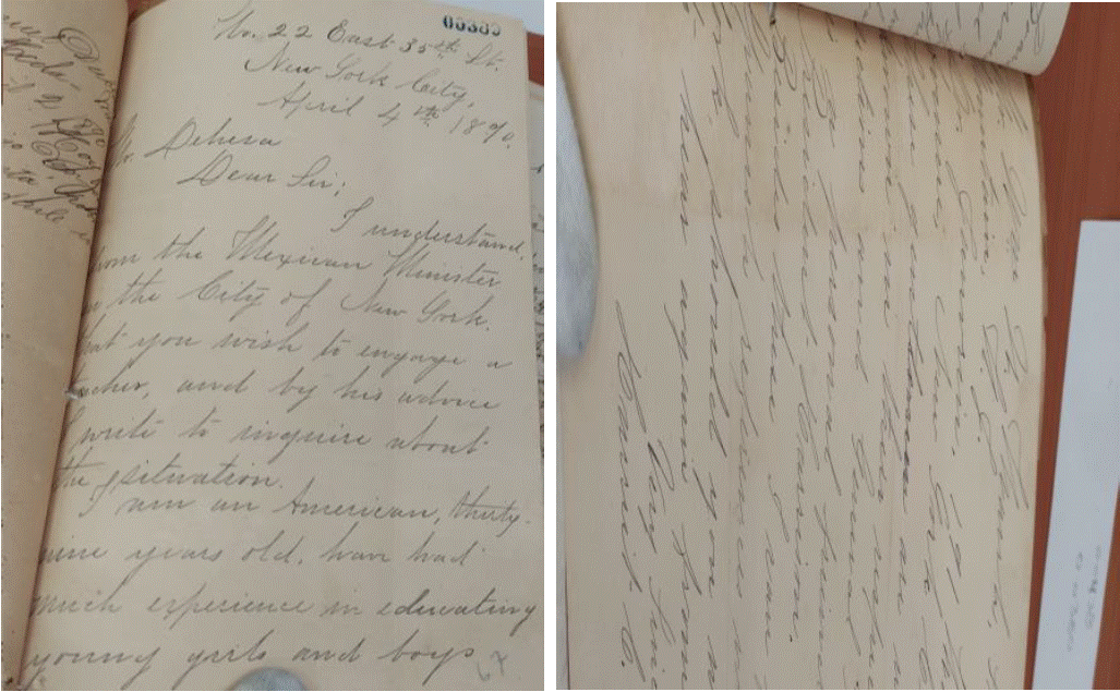 
						Fragmentos de la carta de la profesora Fay
					