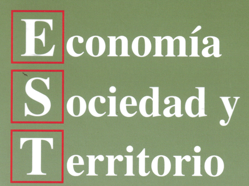 Economía, sociedad y territorio