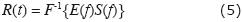 Application of the Wigner-Ville distribution to interpret ground ...