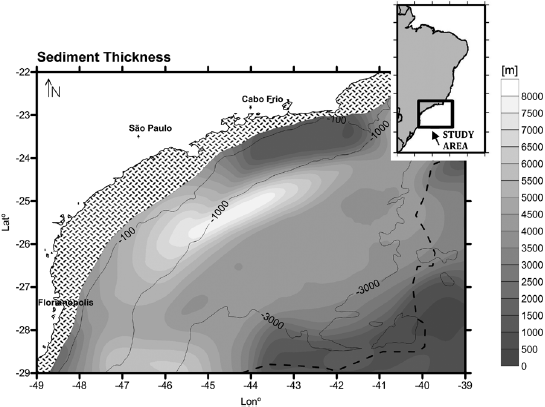 Sand Content Raster Brazil Study of salt structures from gravity and seismic data in Santos Basin ...