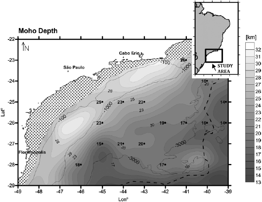 Study of salt structures from gravity and seismic data in Santos Basin ...
