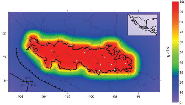 A probabilistic seismic hazard assessment of the Trans-Mexican Volcanic ...
