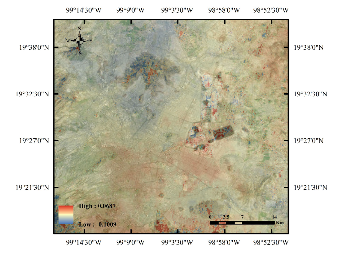 Subsidence and Morphologic Variations in Mexico City Generated by the ...