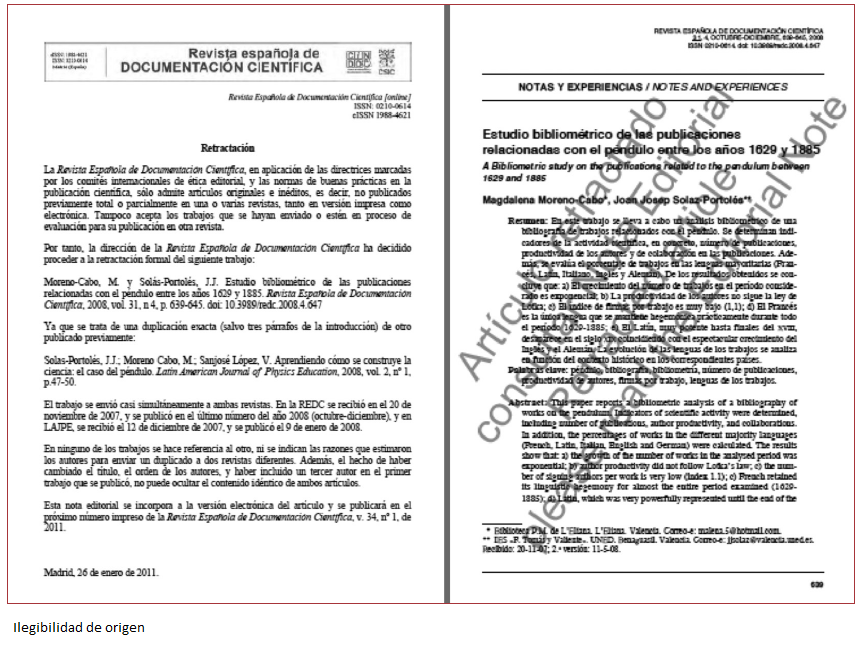 Ética en la publicación de revistas académicas: percepción de los ...