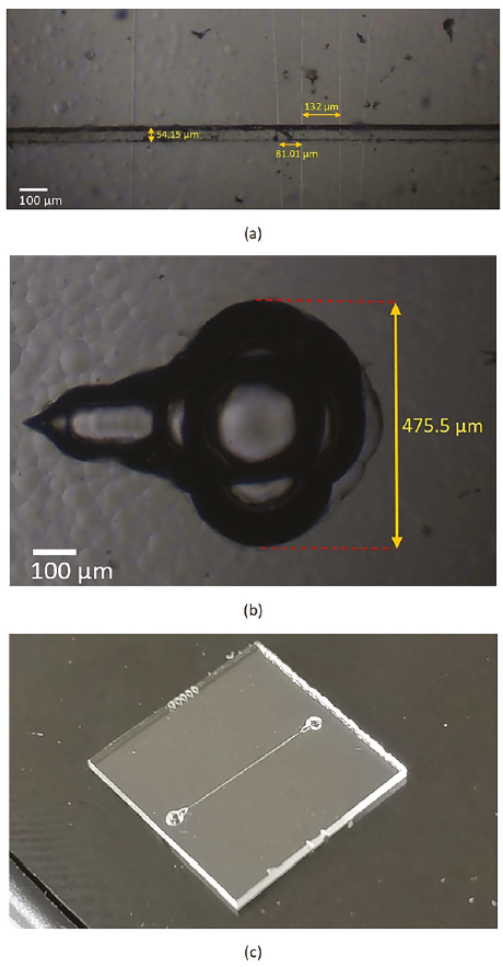 Design and fabrication of photonic devices and a microfluidic channel ...