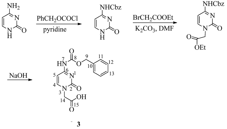 Synthesis and characterization of novel α-monomers of peptide nucleic acid
