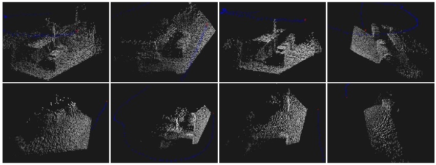 Dense monocular simultaneous localization and mapping by direct surfel ...