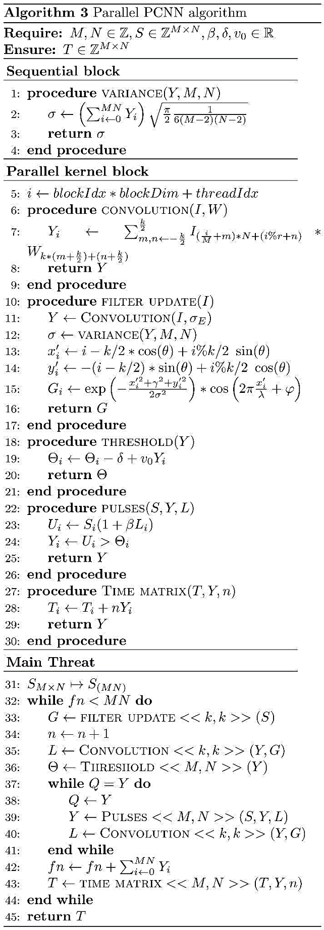 Gelfer Algorithm Pulse-coupled neural network based on an adaptive Gabor filter for ...