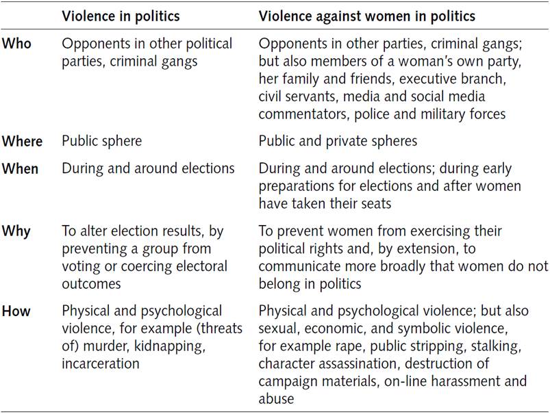 A hidden reality: Violence against women in politics (opinion)