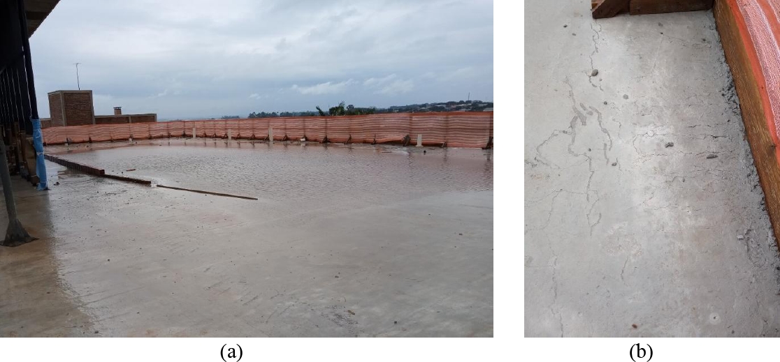 Pathological manifestations in a prestressed concrete flat slab ...
