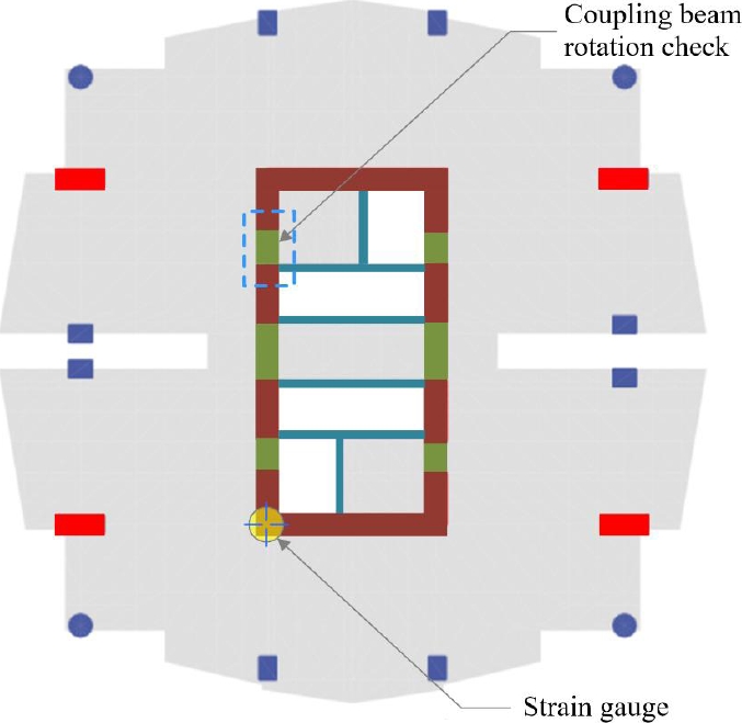 Resilience-based design of a tall building. Case-study