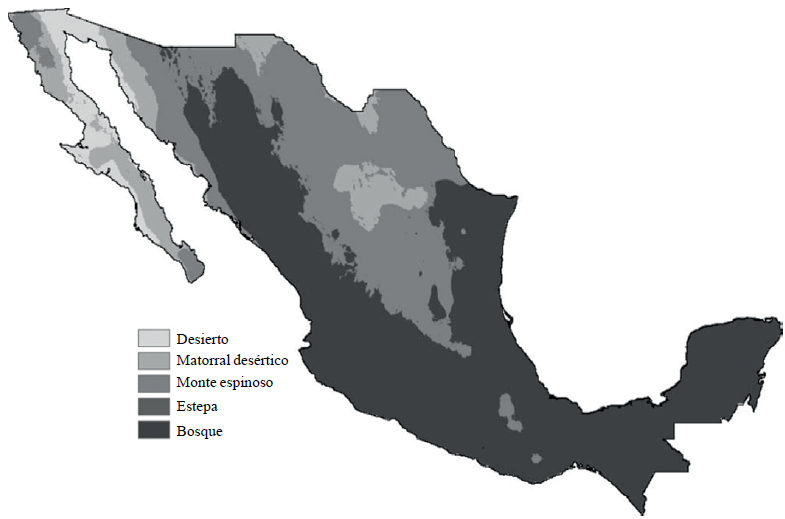 Sensibilidad de zonas bioclimáticas de México frente al cambio climático