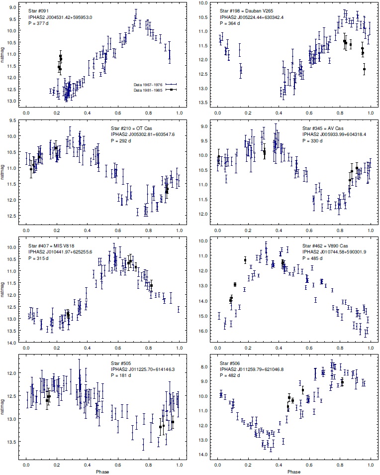 AGB Candidates in the field of γ CAS