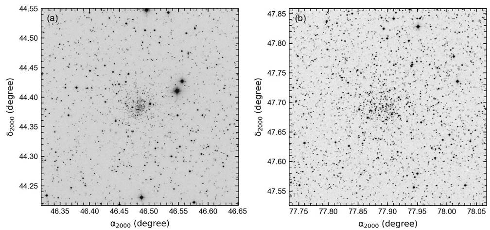 A Study of The NGC 1193 and NGC 1798 Open Clusters Using CCD UBV ...