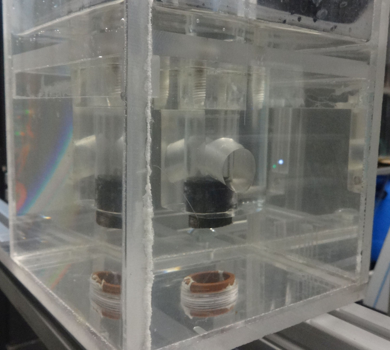 Visualization and measurement of turbulent flow inside a Submerged ...
