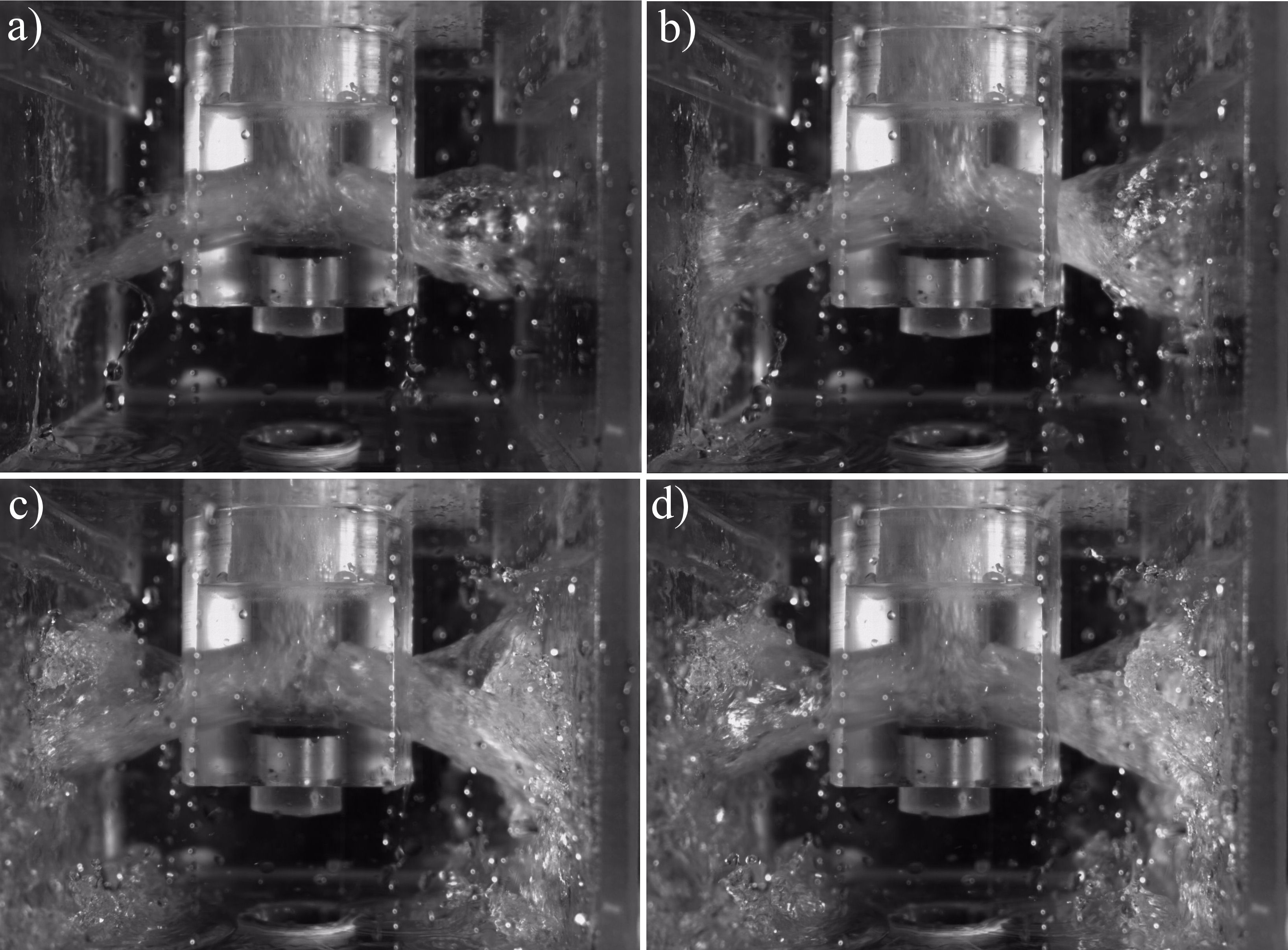 Visualization and measurement of turbulent flow inside a Submerged ...