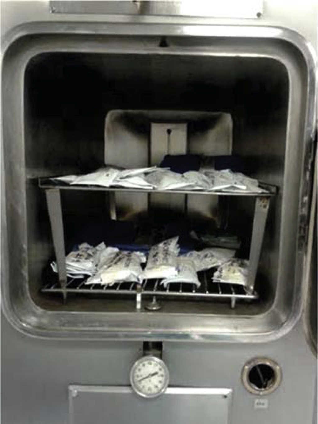 Monitoreo con indicadores biológicos de rápida lectura de las