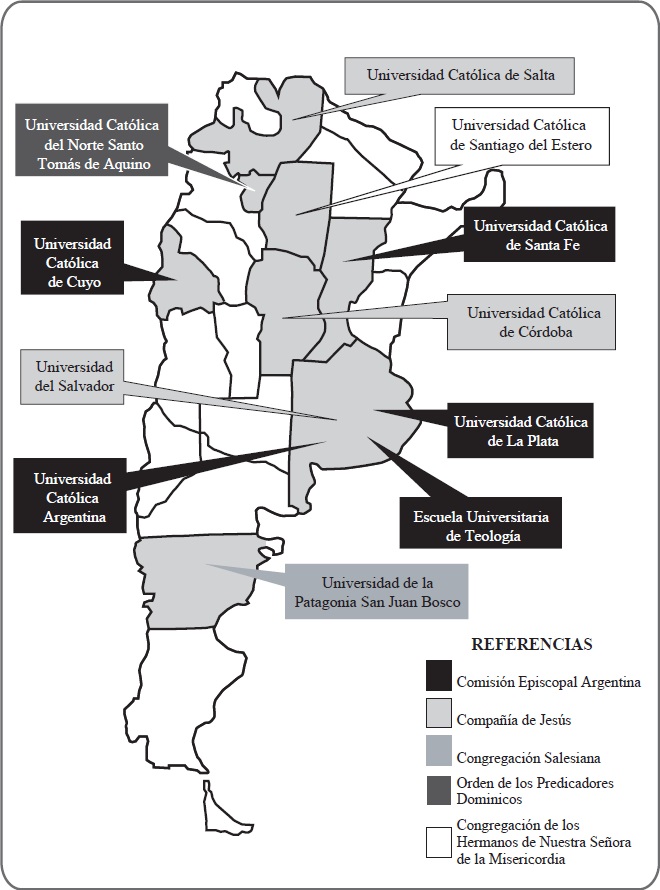 El circuito de las universidades privadas en Argentina (1955-1983 ...