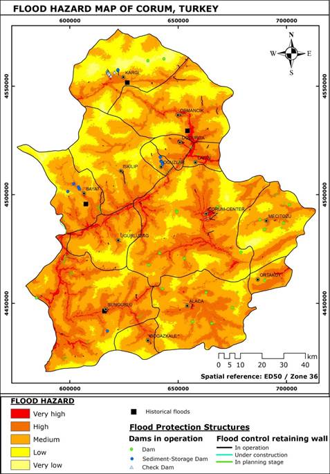 
						Flood hazard map.
					